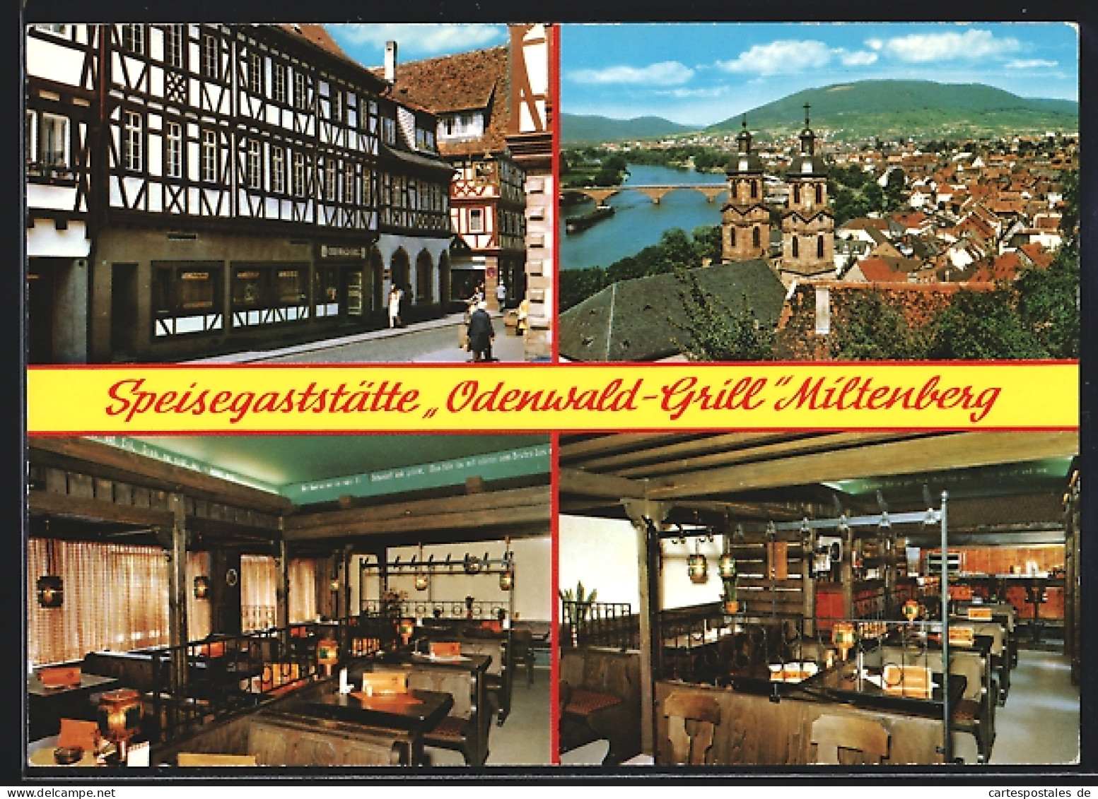 AK Miltenberg, Gasthaus Odenwald-Grill, Totalansicht  - Miltenberg A. Main