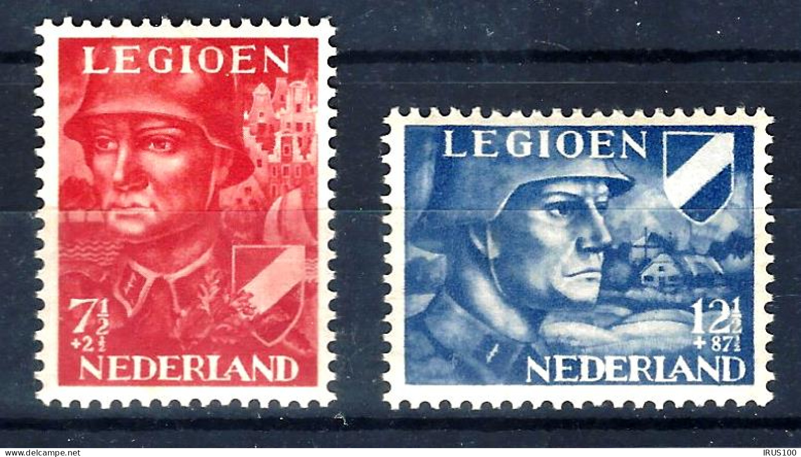 NEDERLAND - PAYS-BAS 1942 - LEGIOEN YT N° 393/394 MNH / ** - Unused Stamps