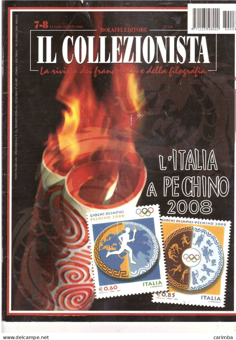 IL COLLEZIONISTA LUGLIO AGOSTO 2008 - Italienisch (ab 1941)