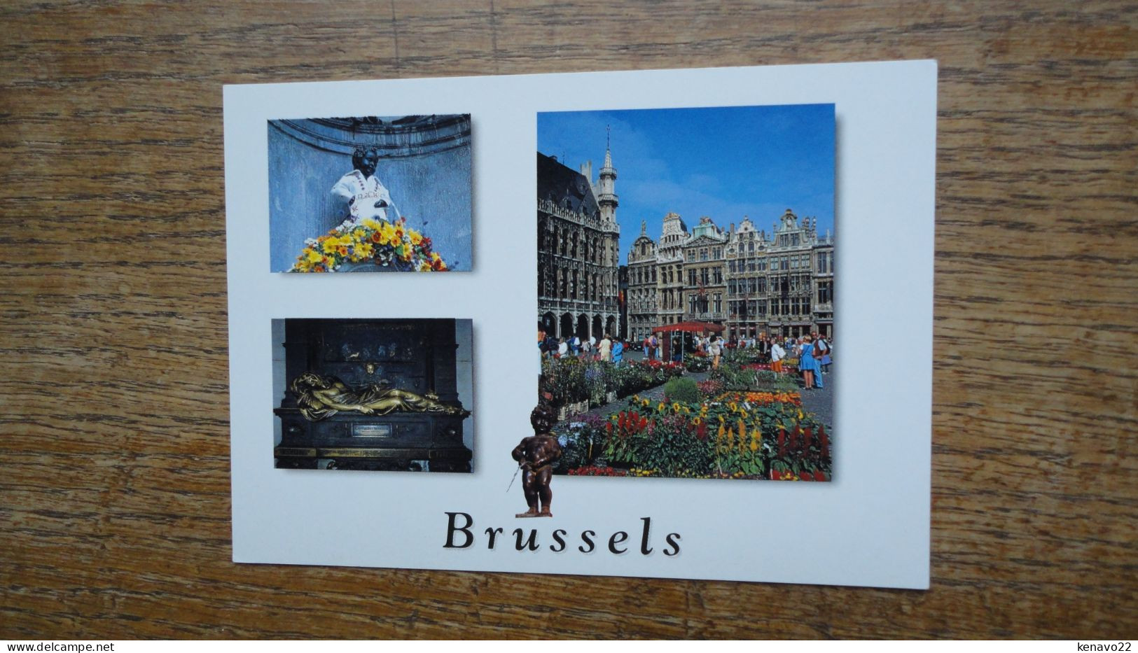 Belgique , Bruxelles , Multi-vues - Mehransichten, Panoramakarten