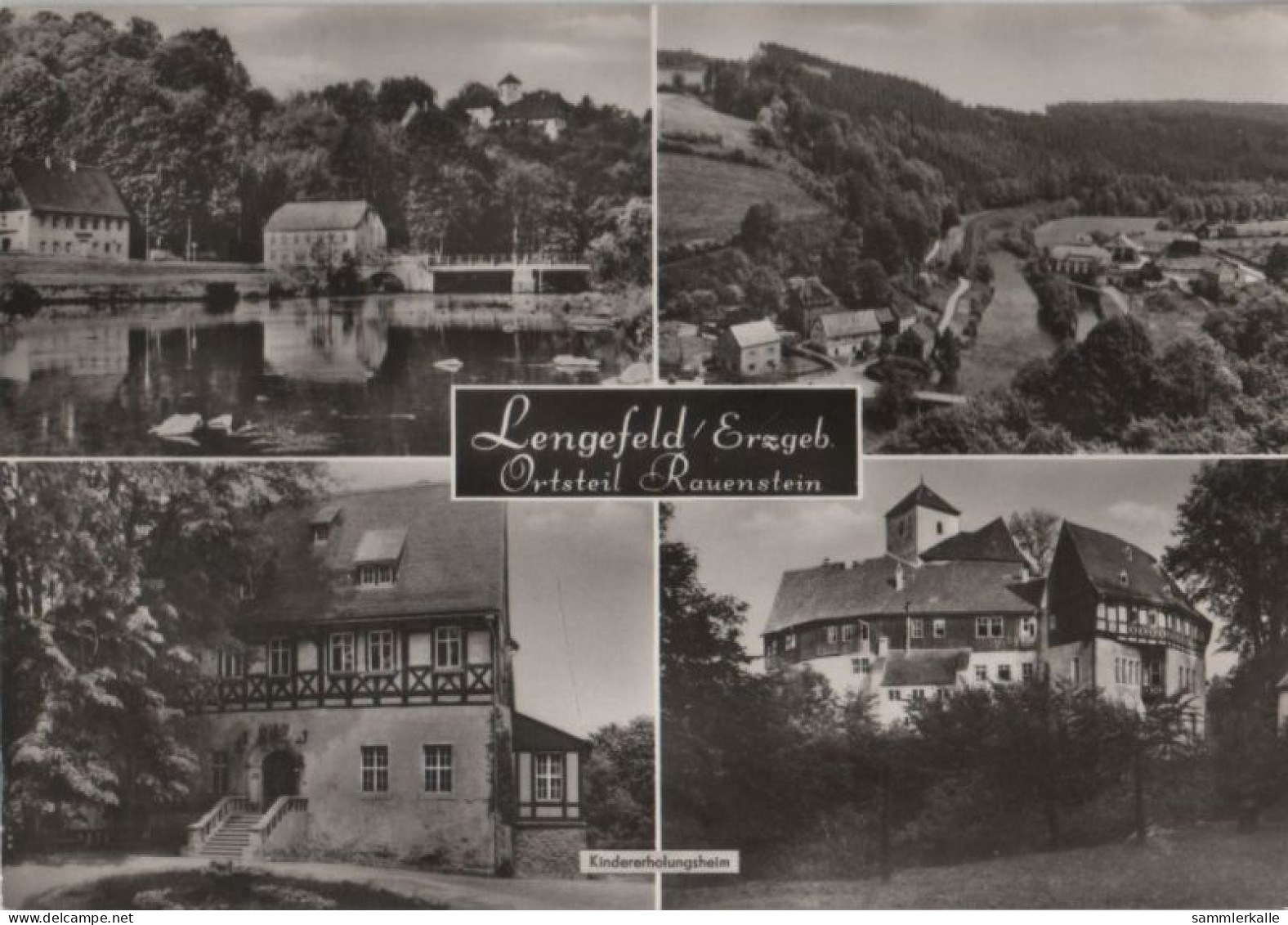 39745 - Lengefeld - Rauenstein - Mit Kindererholungsheim - 1972 - Lengefeld