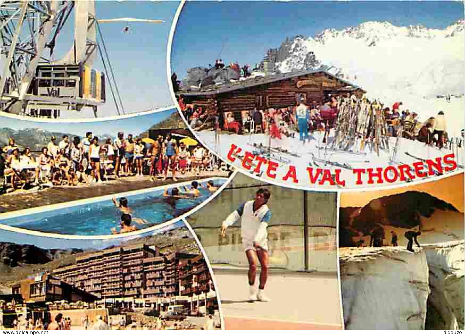 73 - Val Thorens - L'Eté à Val Thorens - Multivues - Piscine - Tennis - CPM - Voir Scans Recto-Verso - Val Thorens