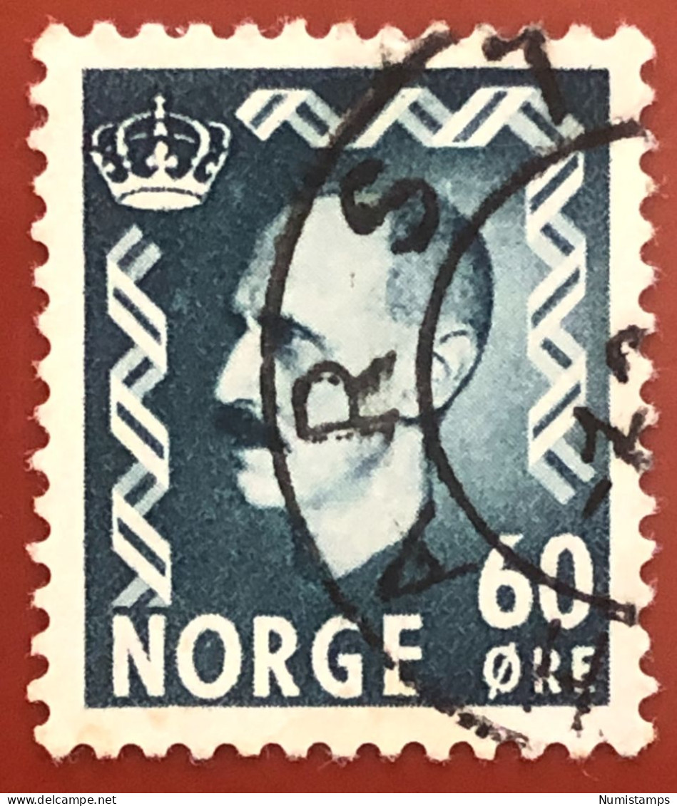 Norway - King Haakon VII - 1951 - Usati