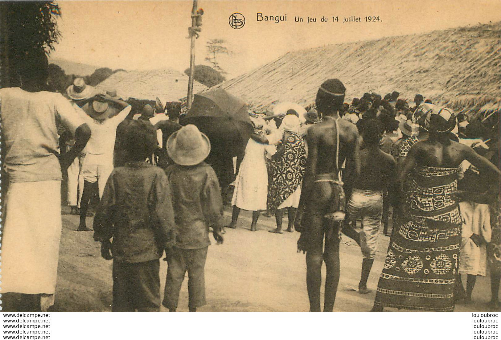 BANGUI UN JEU DU 14 JUILLET 1924 - Zentralafrik. Republik
