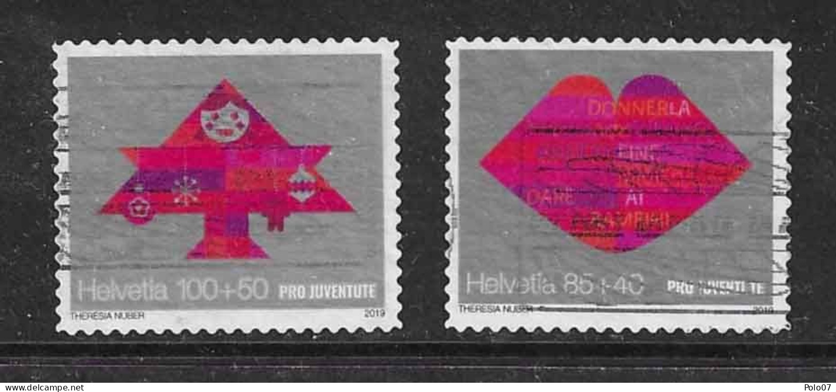 2019 ZNr WI 424-425 (2401) - Used Stamps