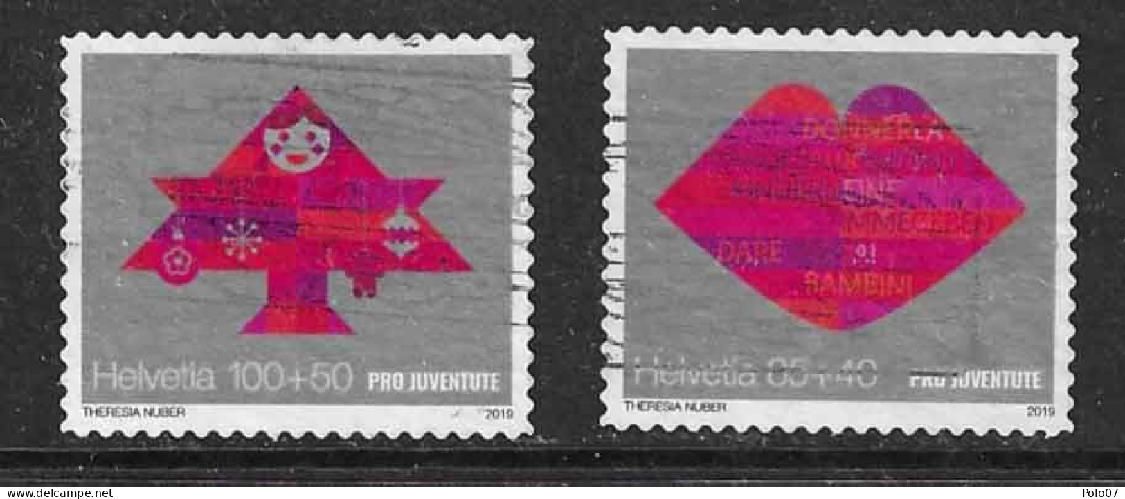2019 ZNr WI 424-425 (2402) - Used Stamps