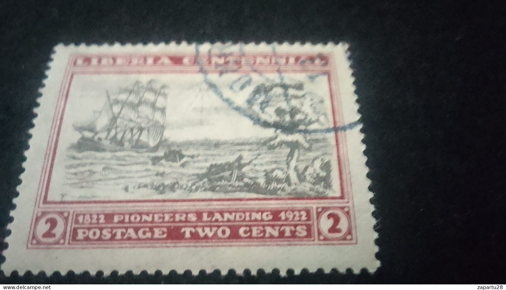 LİBERYA-1920-30    2   C.      DAMGALI - Liberia