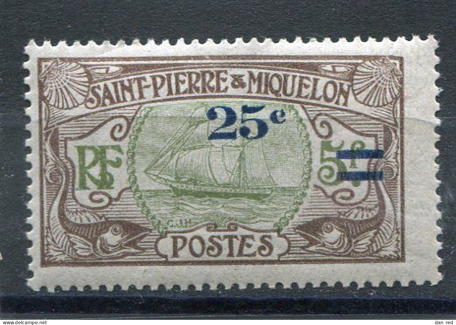 SAINT-PIERRE ET MIQUELON N° 120 ** (Y&T) (Neuf) - Unused Stamps