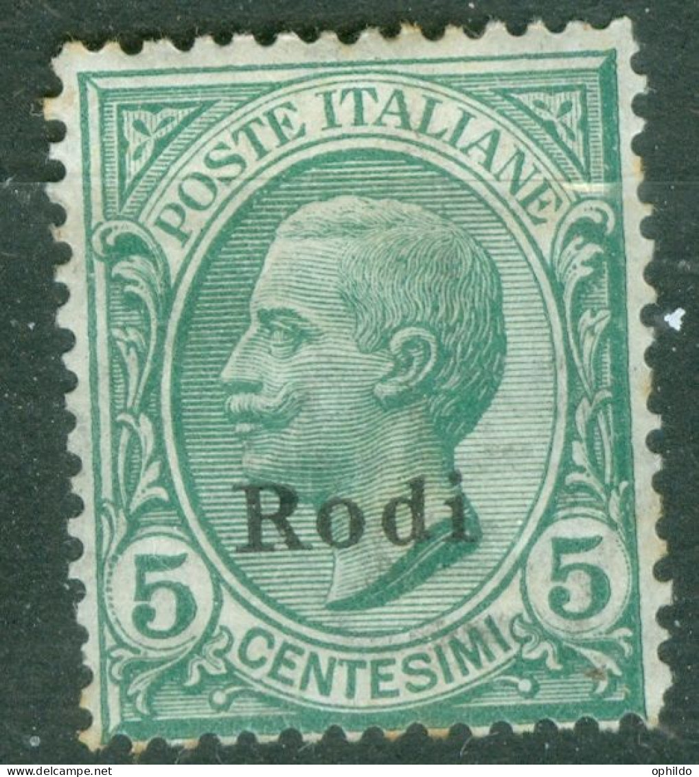 Italie  Rodi  2  *  B/TB Sassone  - Egée (Rodi)