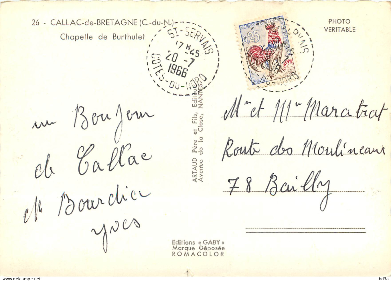 22 - CALLAC DE BRETAGNE - Callac