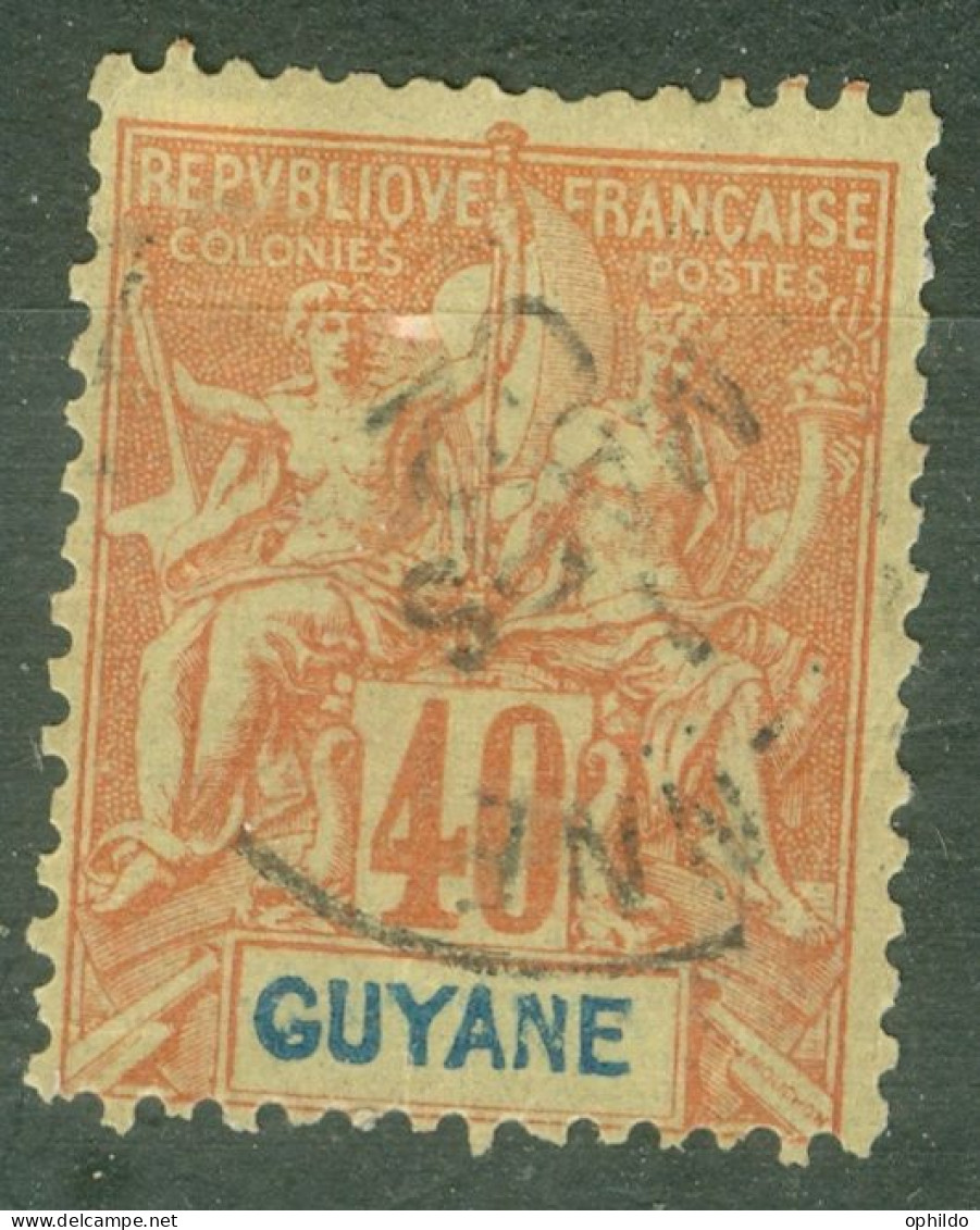 Guyane 39 Ob B/TB - Usados