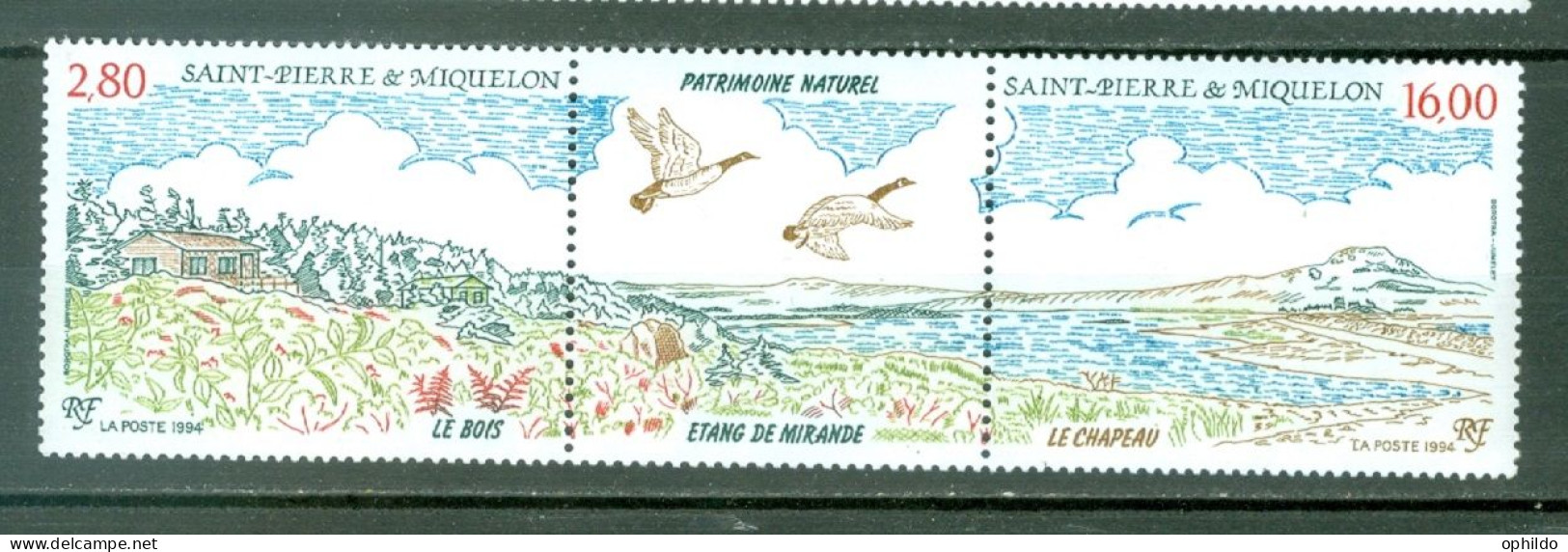 SPM 604A * * TB Oiseau - Unused Stamps