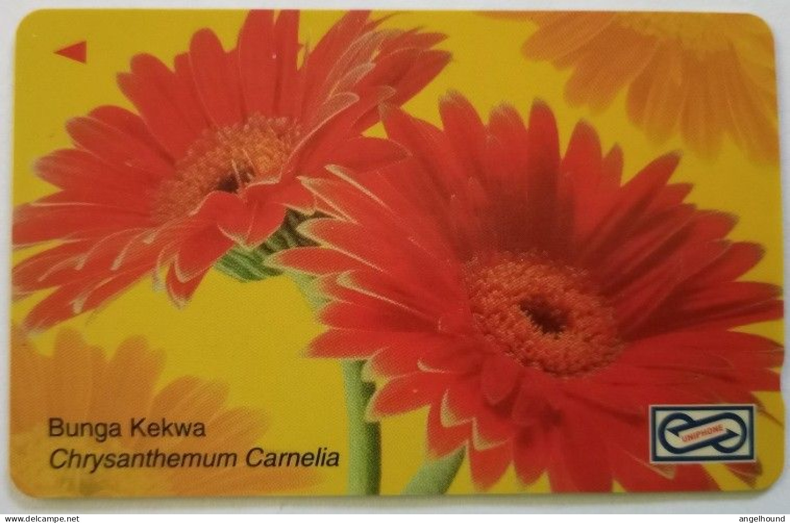 Malaysia Uniphonekad Rm10 GPT 67USBB - Chrysanthemum Camelia - Malasia