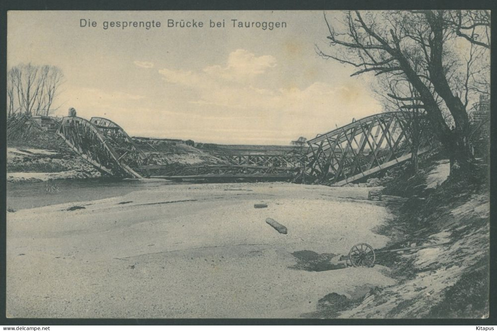 TAURAGE Vintage Postcard Tauroggen Lithuania - Lituanie