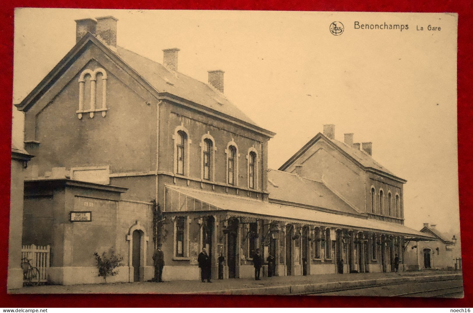 CPA 1924 Benonchamps, La Gare. Bastogne - Bastogne