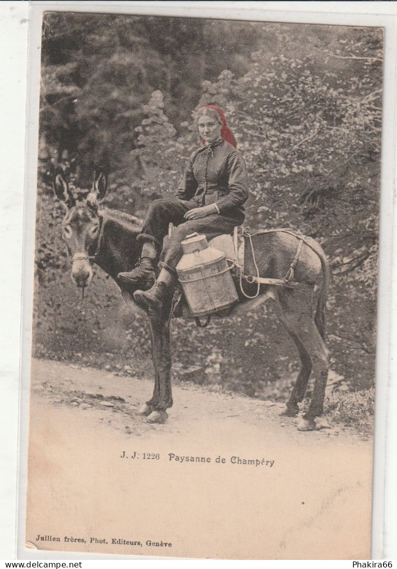 PAYSANNES DE CHAMPERY - Champéry