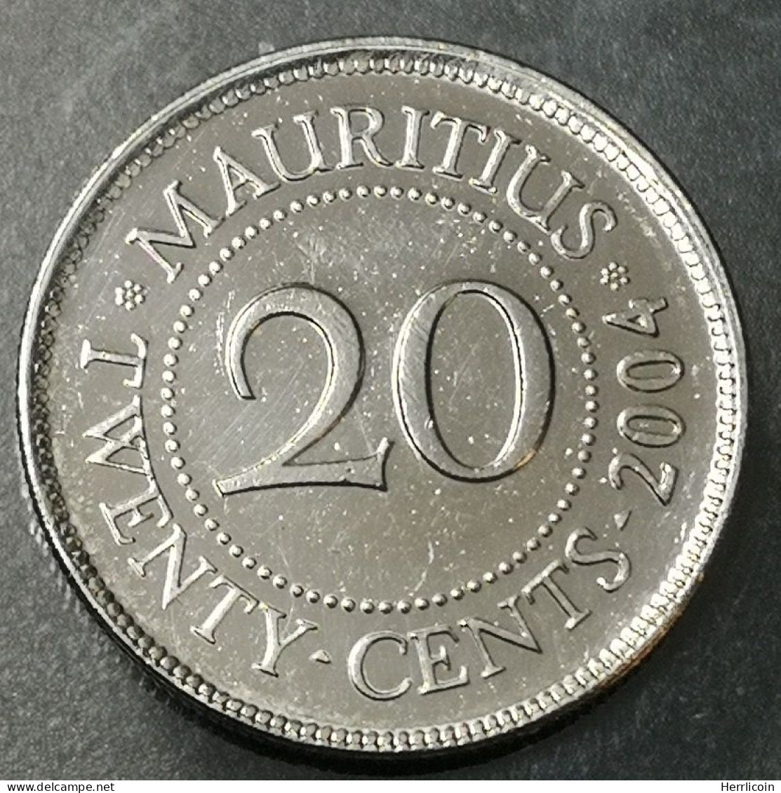 Monnaie Maurice - 2004 - 20 Cents - Mauritius