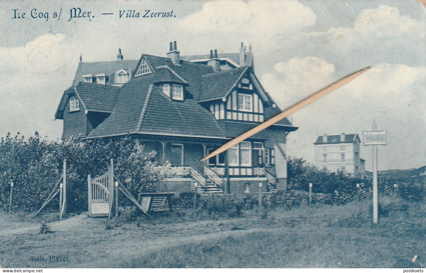 De Haan, Coq Sur Mer : Villa Zeerust, 2 Scans - De Haan