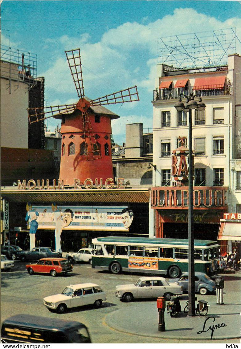  AUTOMOBILES PARIS BUS MOULIN ROUGE - Turismo