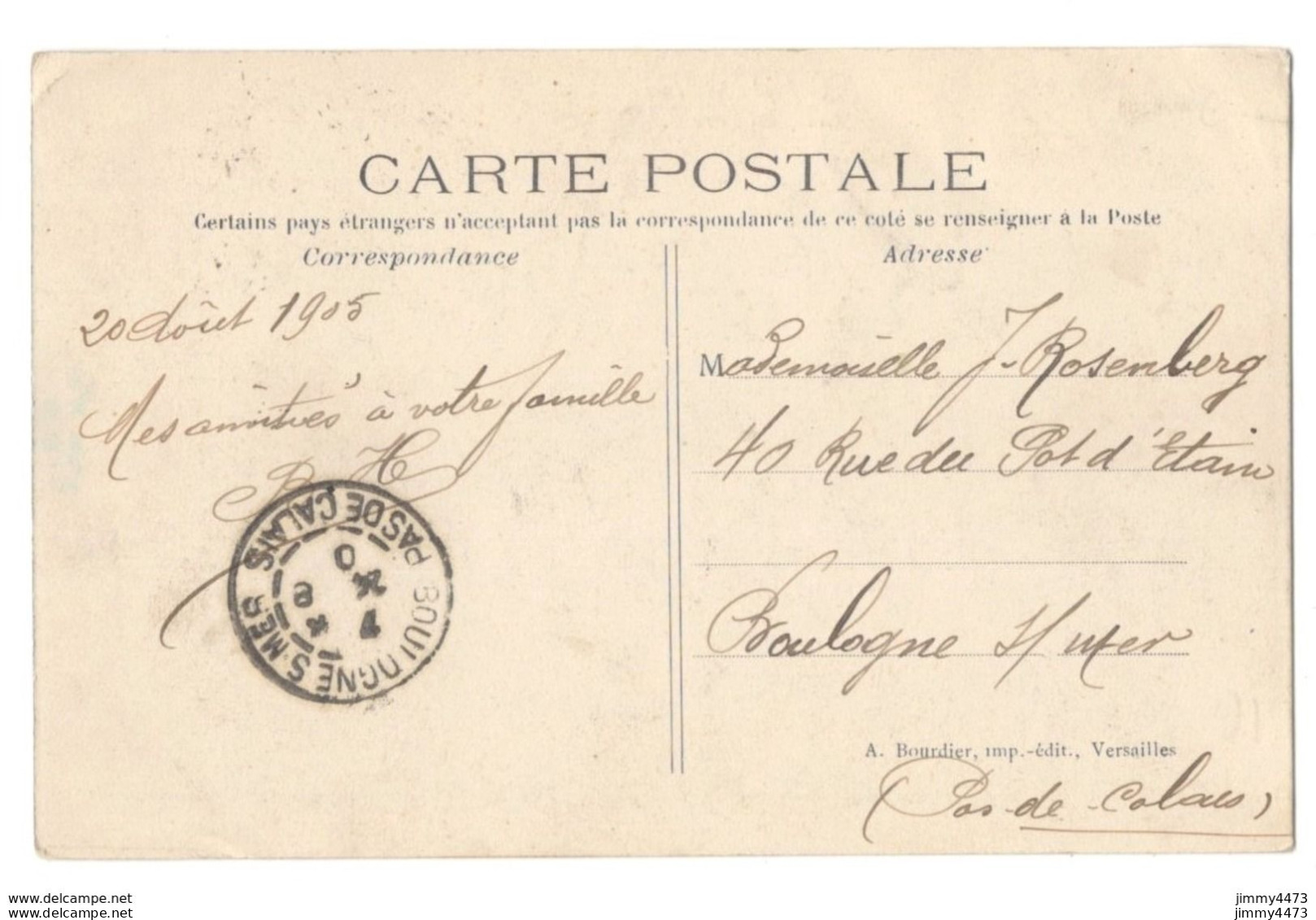 CPA - La Roche Villebon En 1905 - Grille Du Parc ( Canton Les Ulis ) N° 50 - Edit. A. Bourdier Versailles - Les Ulis