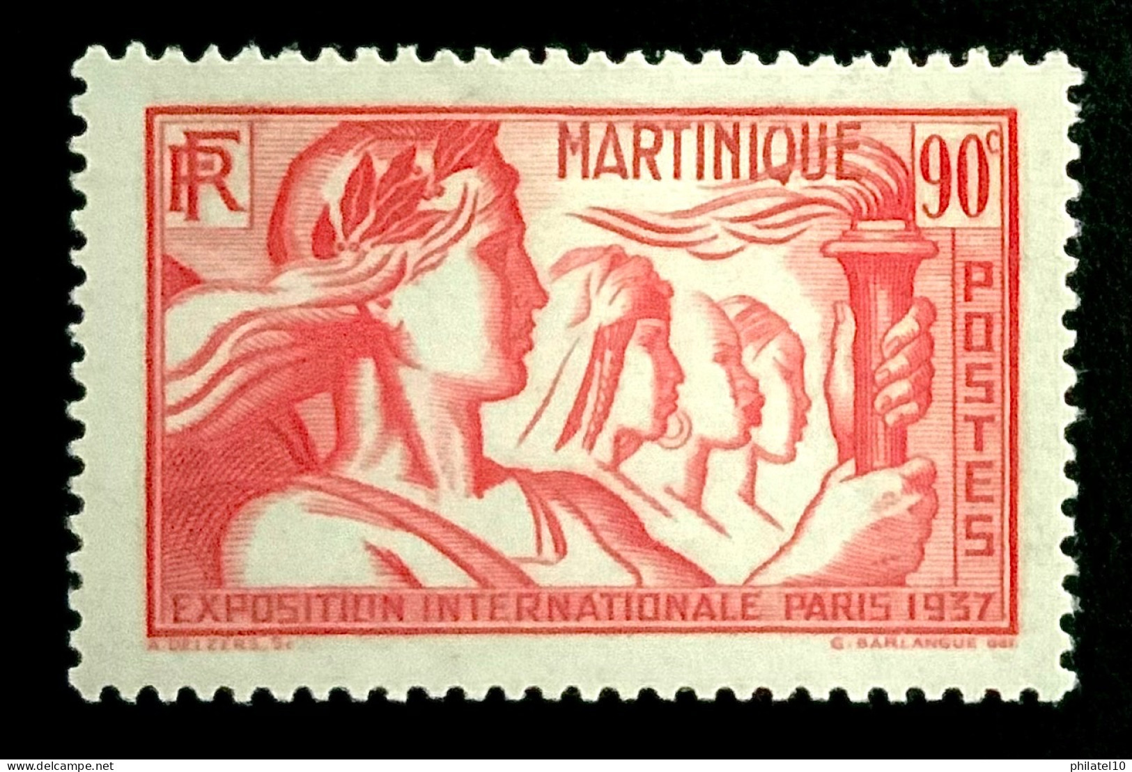 1937 MARTINIQUE EXPOSITION INTERNATIONALE PARIS 1937 - NEUF* - Neufs