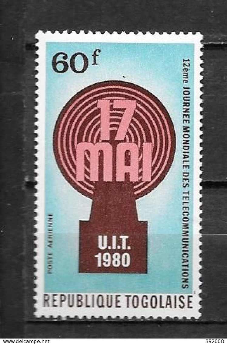 PA - 1980 - N° 427 **MNH - Journée Des Télécommunications - Togo (1960-...)