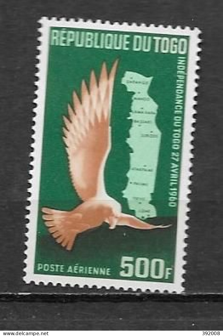 PA - 1960 - N° 36 **MNH - Indépendance - Togo (1960-...)