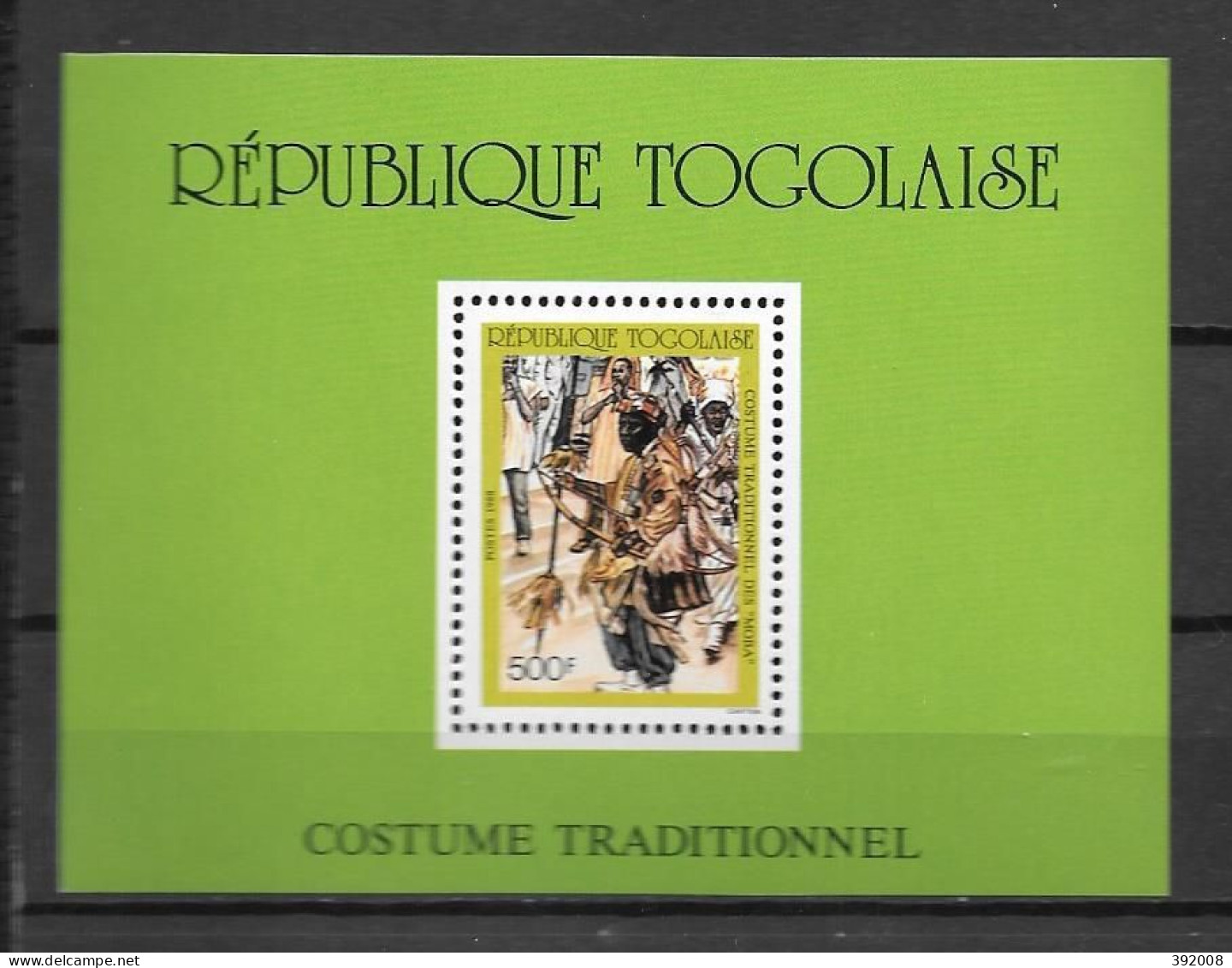 BF - 1988 - 273 **MNH - Costume Tradirionnel - Togo (1960-...)