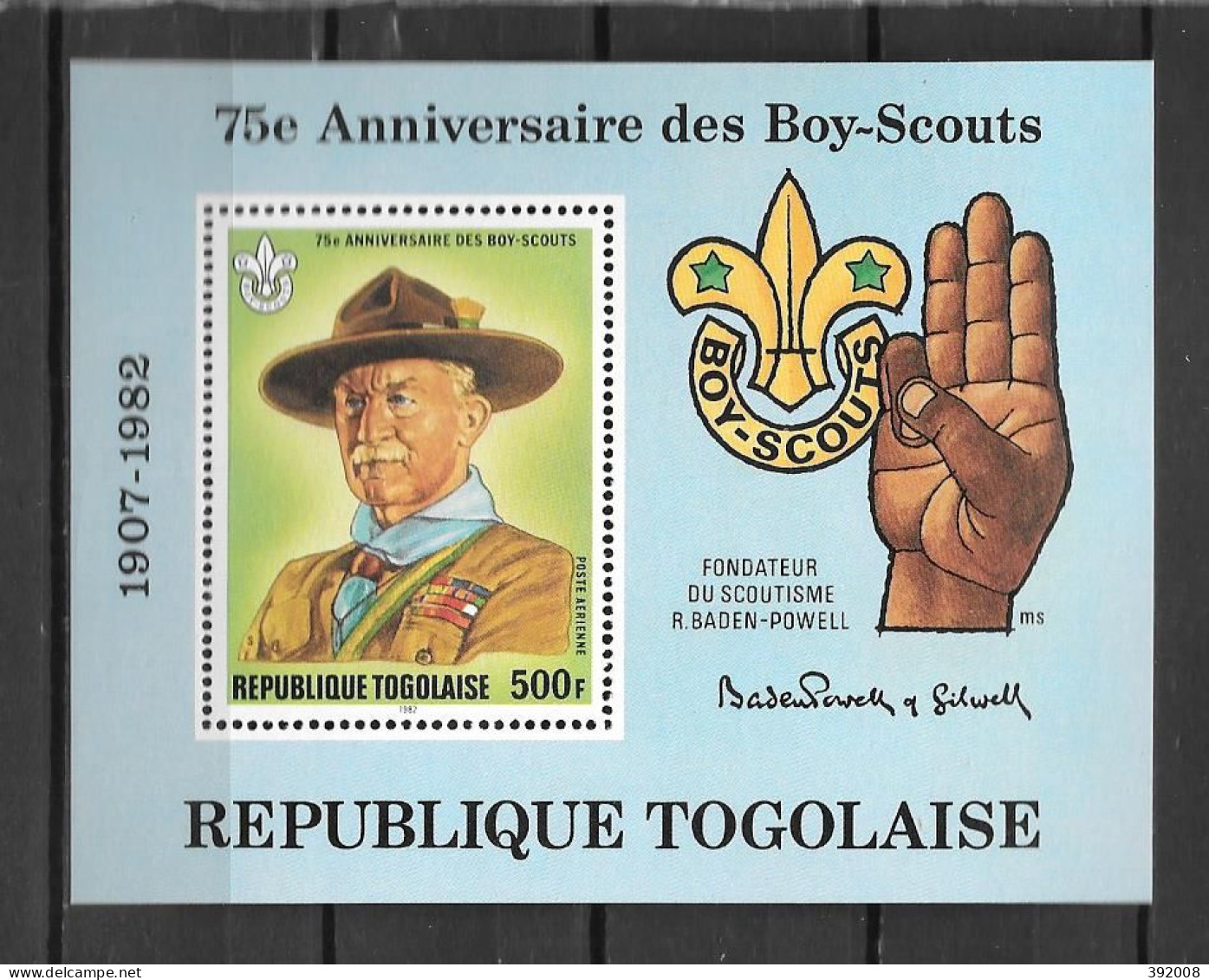 BF - 1982 - 161 **MNH - Scoutisme - Togo (1960-...)