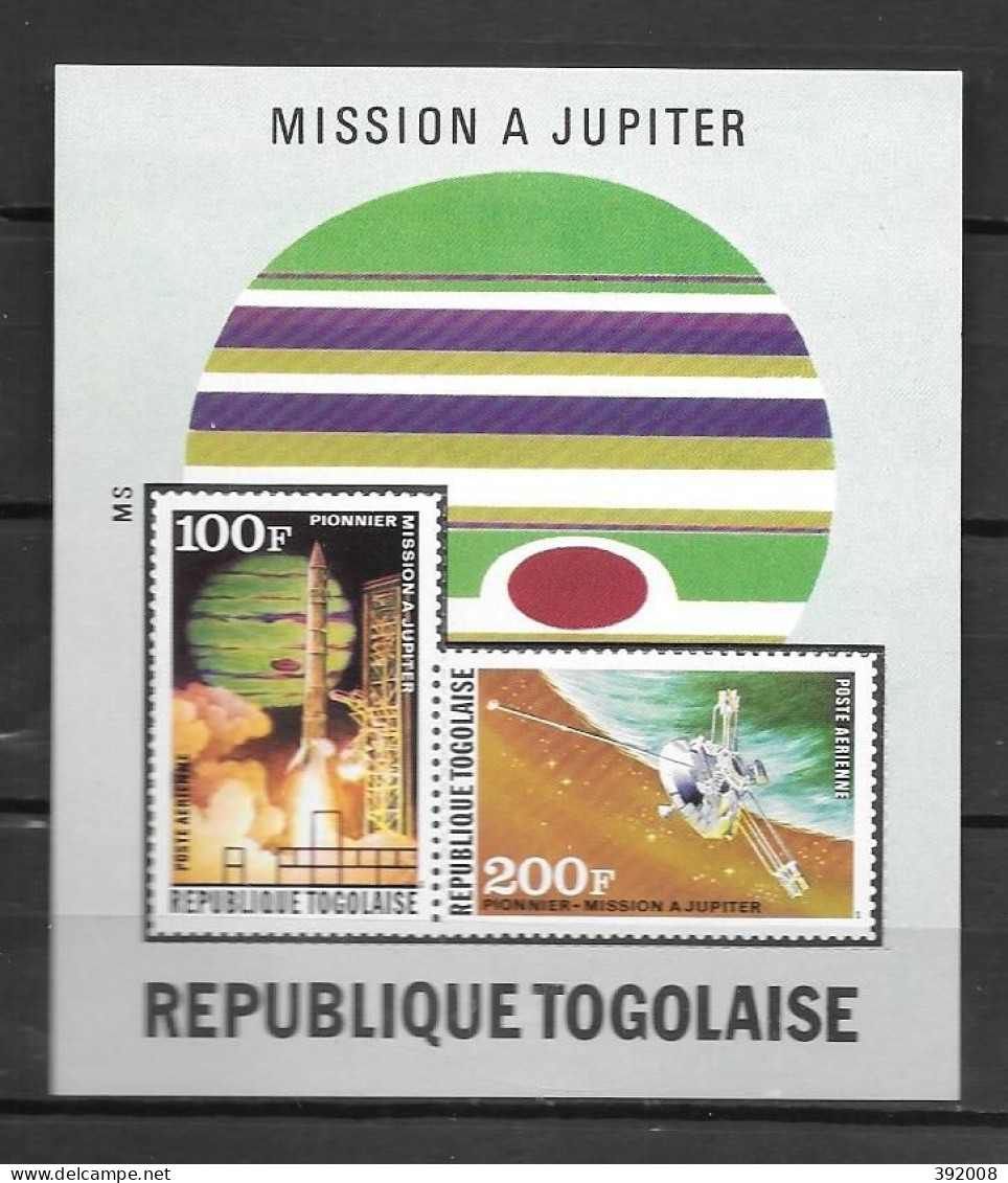 BF - 1974 - 79 **MNH - Mission Pionnier à Jupiter - Togo (1960-...)