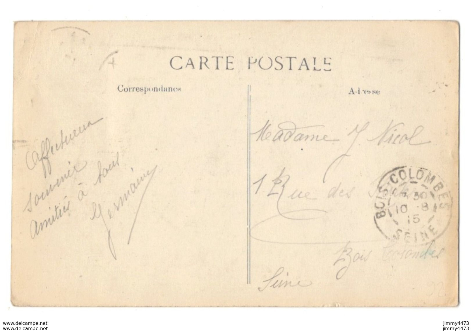 CPA - ROBINSON En 1915 - Le Gros Châtaignier ( Place Bien Animée ) N° 7 - Edit. P. Javelle - Árboles