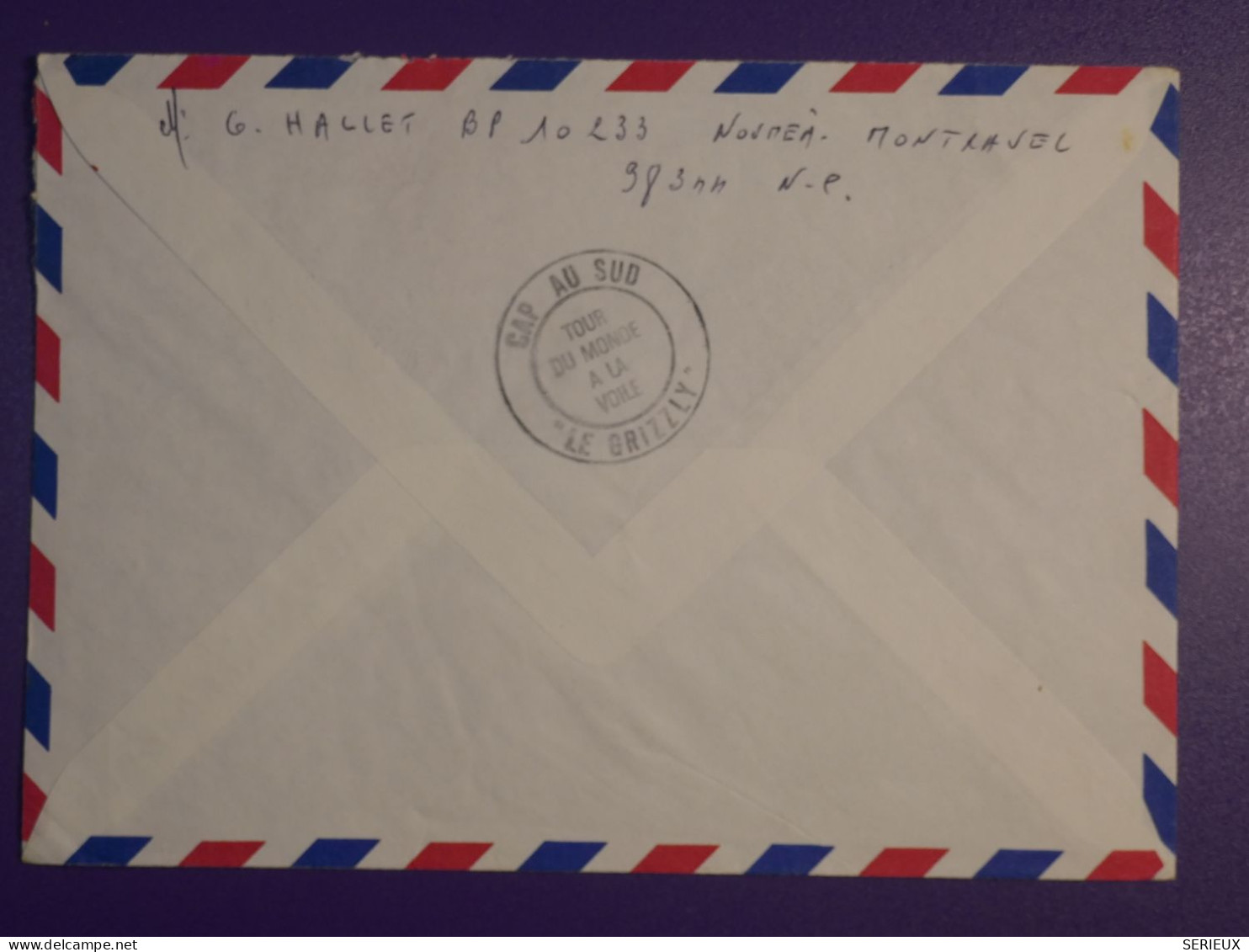 DM 10   NOUV. CALEDONIE BELLE   LETTRE  1992 NOUMEA  A TOULON  FRANCE    +AFF. INTERESSANT +++ - Lettres & Documents