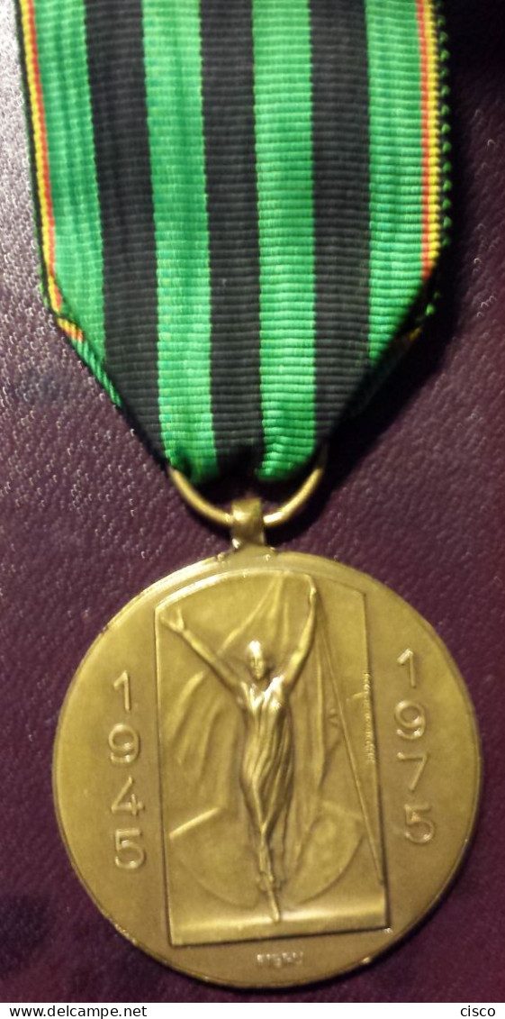 BELGIQUE Médaille Commémorative FNAPG 1945-1975 Prisonniers De Guerre WW2 - Belgique