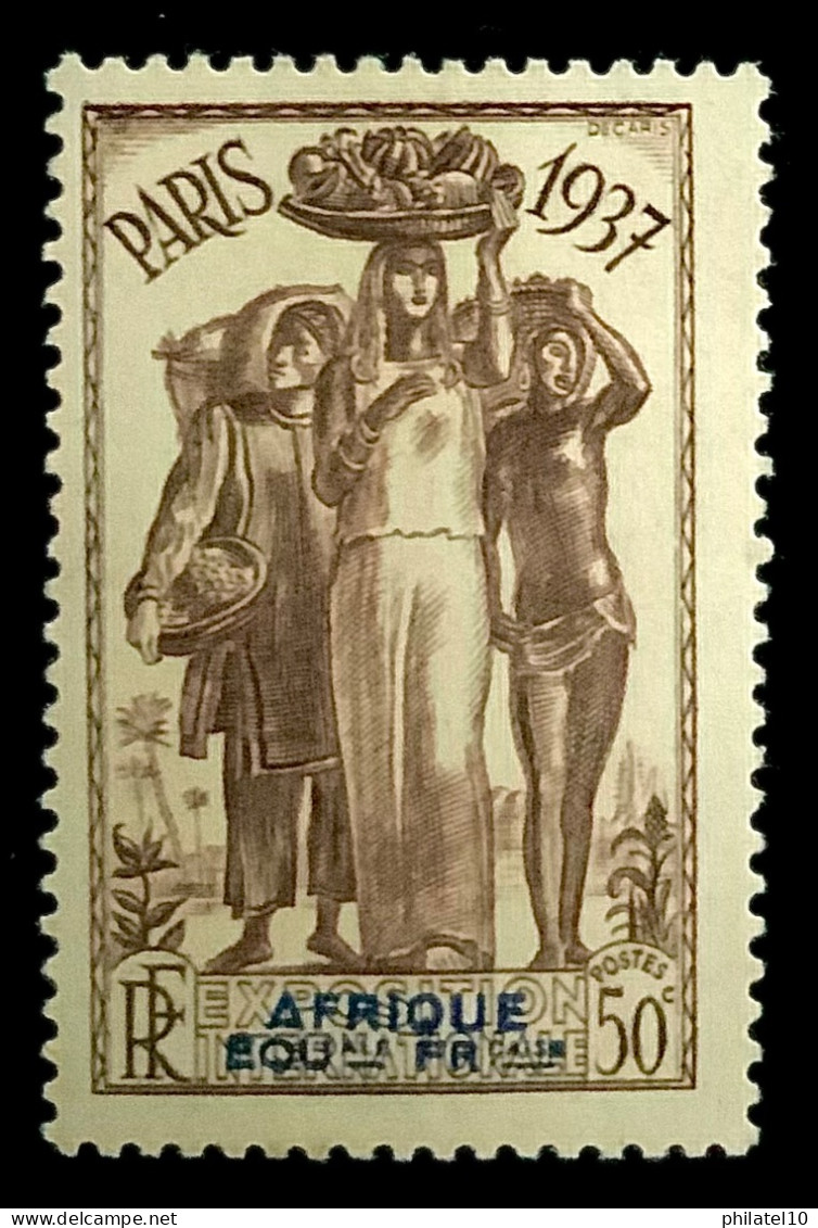 1937 A.E.F. EXPOSITION INTERNATIONALE PARIS 1937 - NEUF** - Neufs