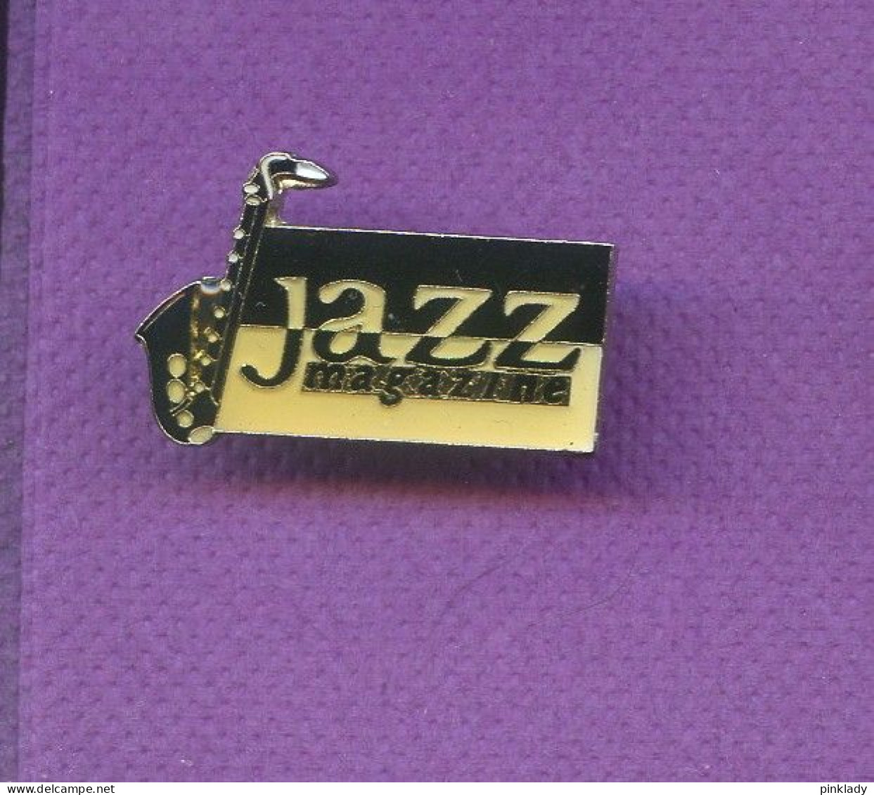 Rare Pins Musique Saxophone Jazz Magazine Q196 - Musique