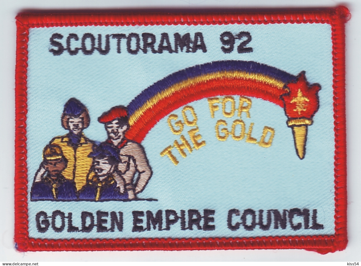 B 29 - 41 USA Scout Badge - 1992 - Scouting