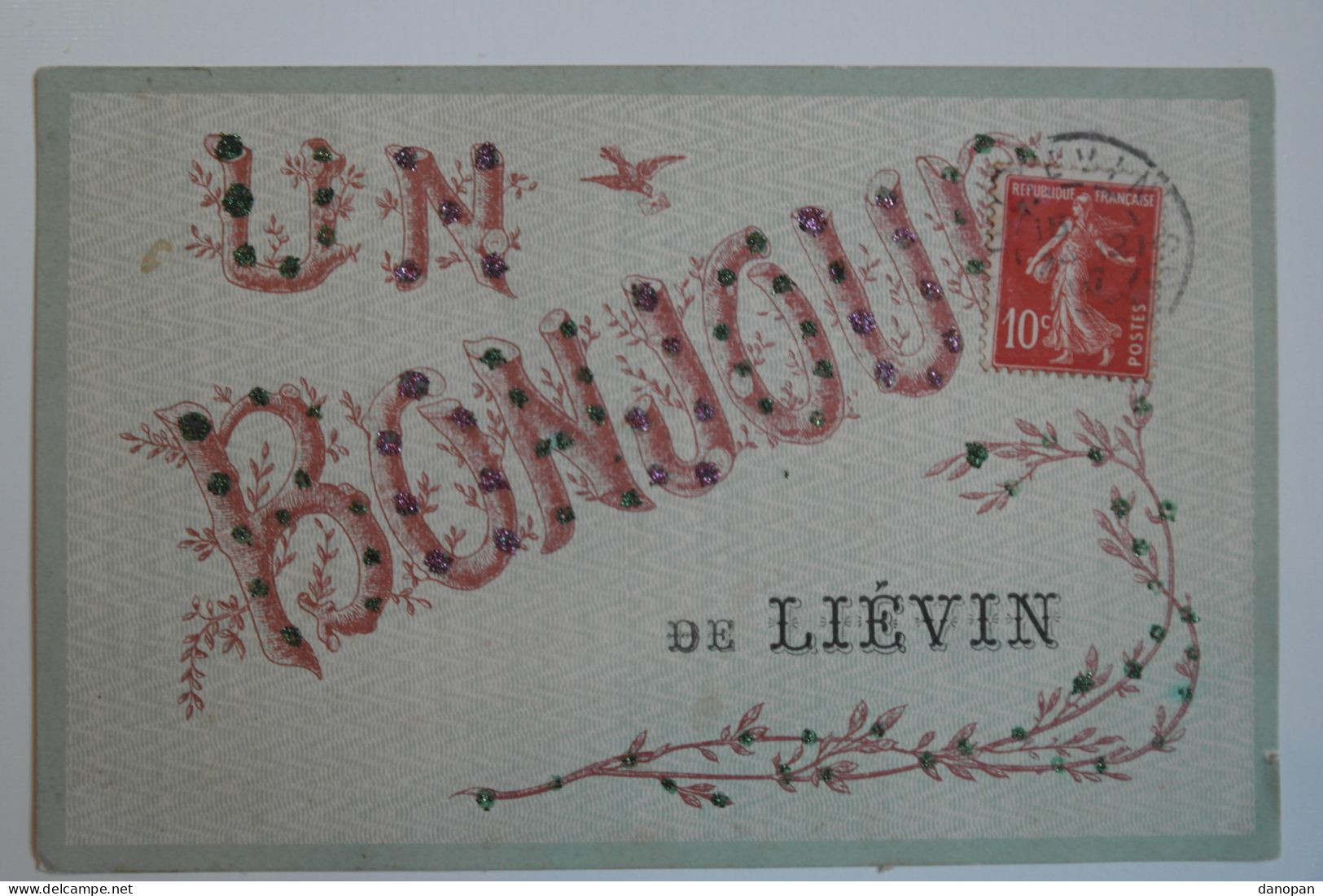 Cpa 1907 Un Bonjour De LIEVIN - EB30 - Lievin