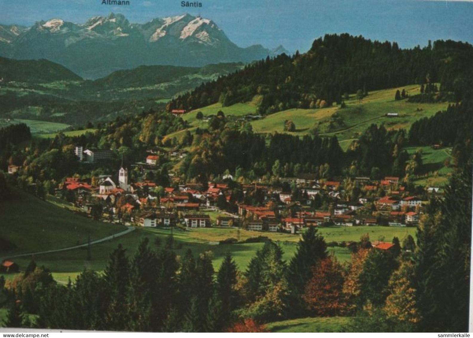 105114 - Oberstaufen - Mit Schweizer Hochalpen - 1989 - Oberstaufen