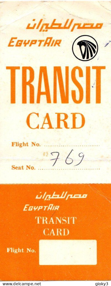 TRANSIT PASS EGYPT AIR - Mundo