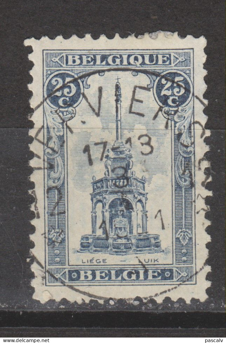 COB 164 Oblitération Centrale VERVIERS * 12 * - Used Stamps