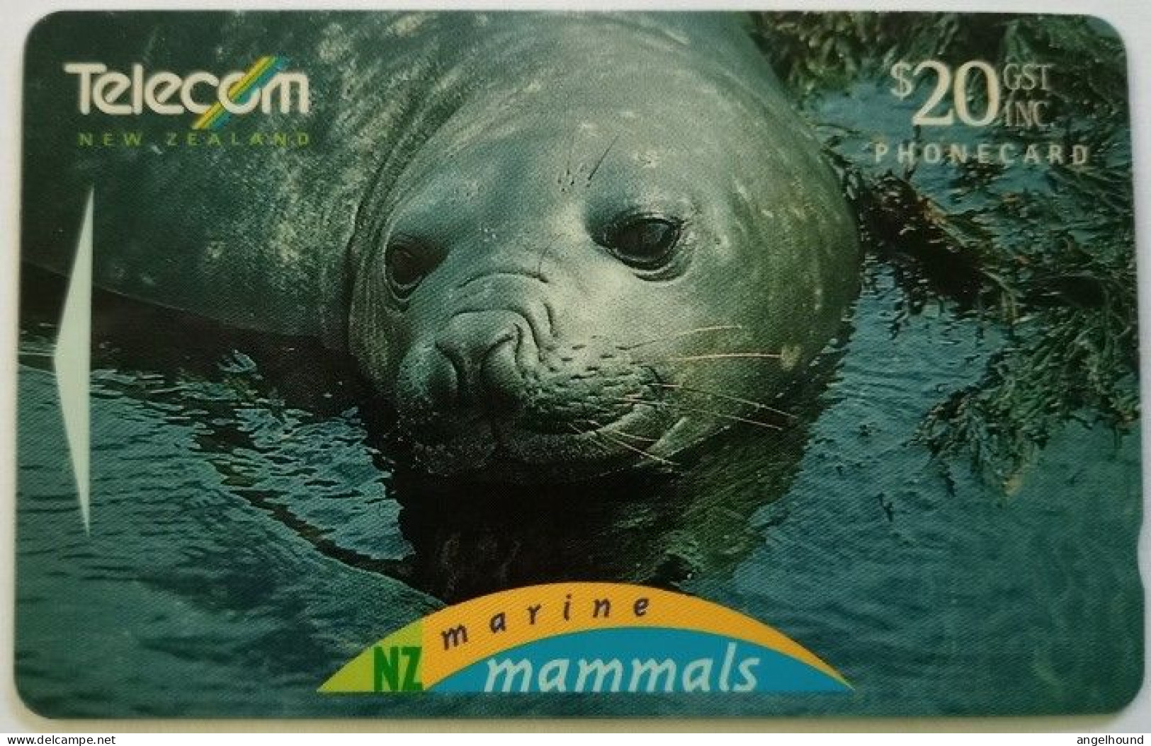 New Zealand $20 GPT 251D - Elephant Seal - Nouvelle-Zélande