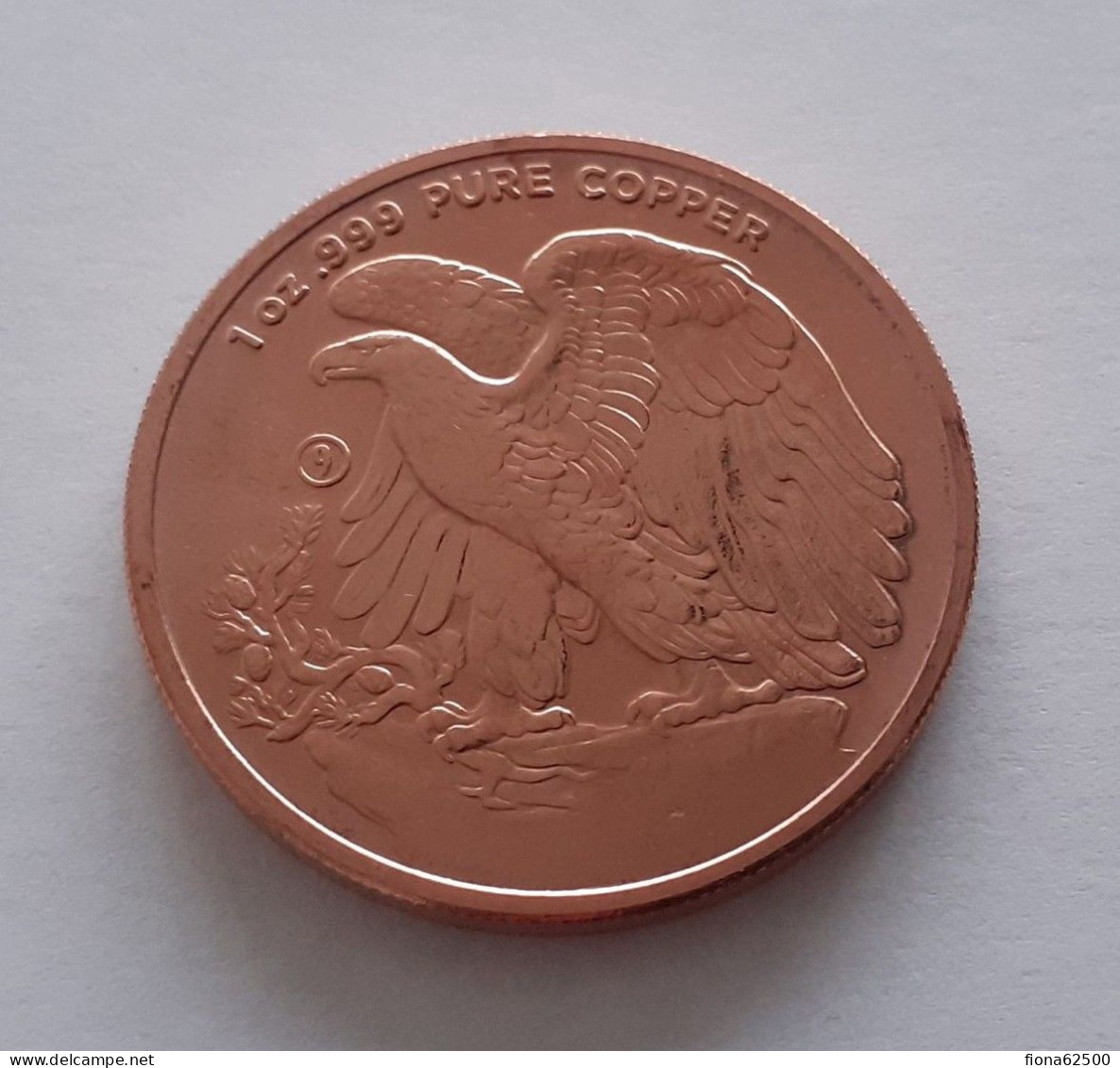MEDAILLE AMERICAINE EN CUIVRE . LIBERTY . - Other & Unclassified