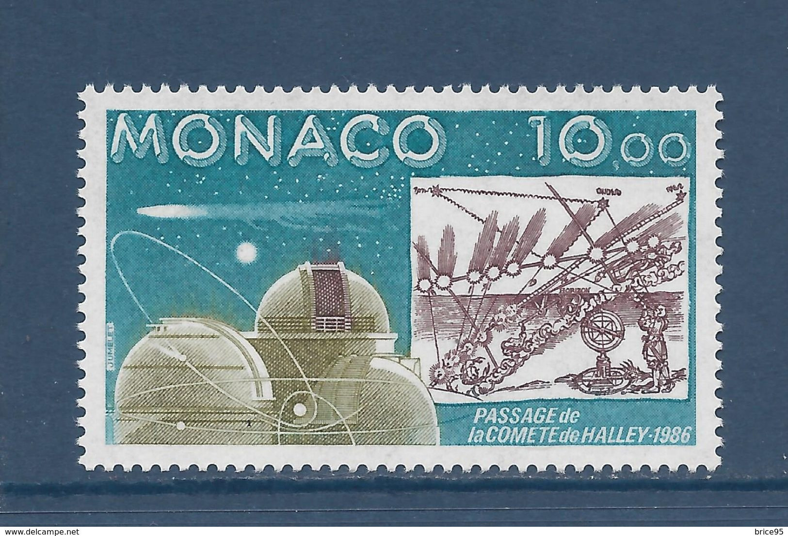 Monaco - YT N° 1536 ** - Neuf Sans Charnière - 1986 - Gebruikt