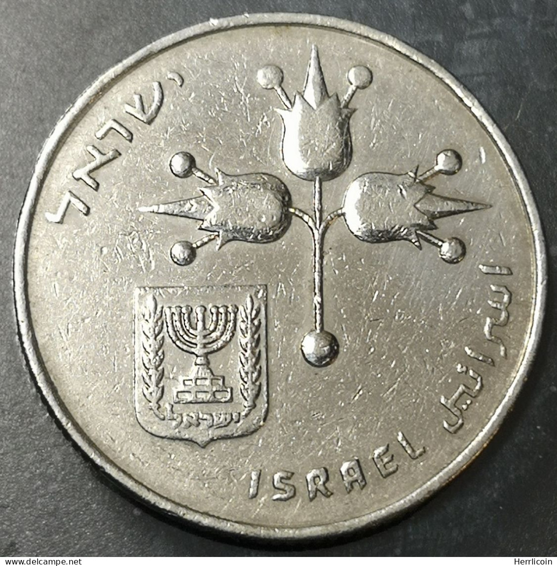 Monnaie Israel - 5733 (1973)  תשל"ג- 1 Lira - Israël