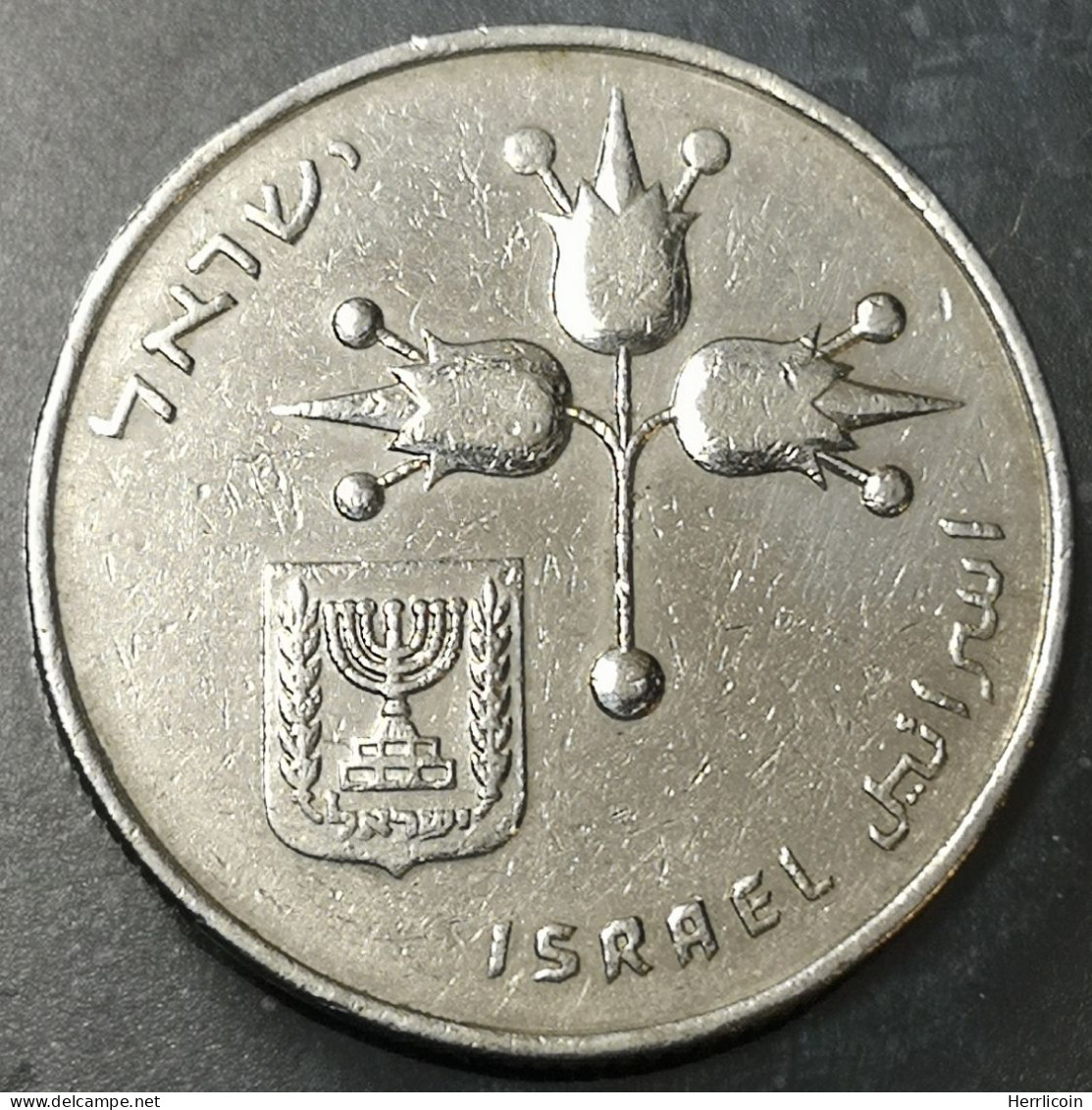 Monnaie Israel - 5733 (1973)  תשל"ג- 1 Lira - Israel