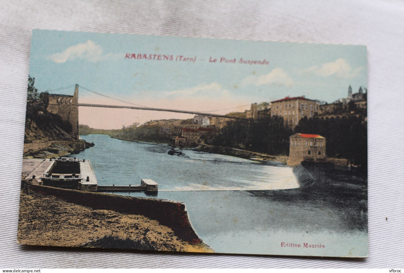 Rabastens, Le Pont Suspendu, Tarn 81 - Rabastens