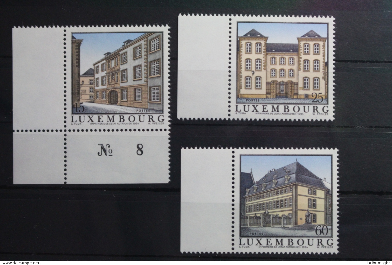 Luxemburg 1349-1351 Postfrisch #UX431 - Sonstige & Ohne Zuordnung