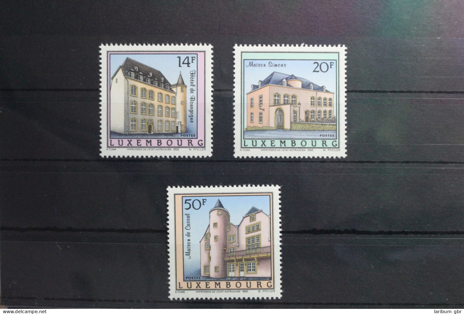 Luxemburg 1320-1322 Postfrisch #UX300 - Sonstige & Ohne Zuordnung