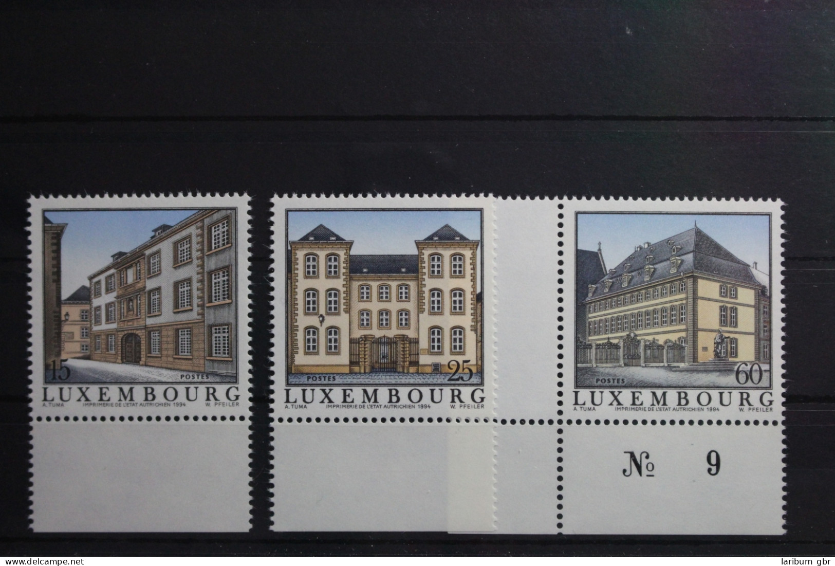 Luxemburg 1349-1351 Postfrisch #UX430 - Sonstige & Ohne Zuordnung