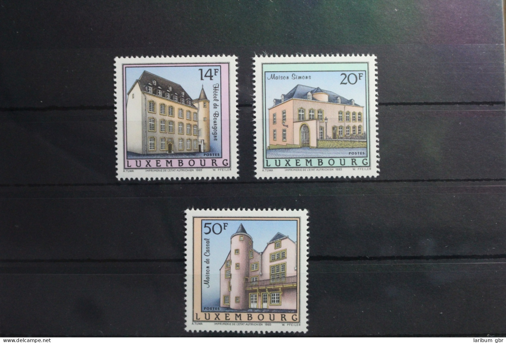 Luxemburg 1320-1322 Postfrisch #UX301 - Sonstige & Ohne Zuordnung